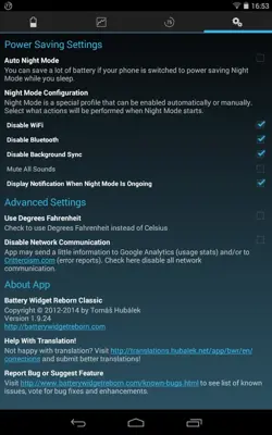 Battery Widget Reborn Classic android App screenshot 0