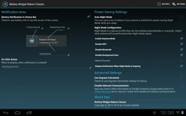Battery Widget Reborn Classic android App screenshot 4