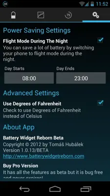 Battery Widget Reborn Classic android App screenshot 6